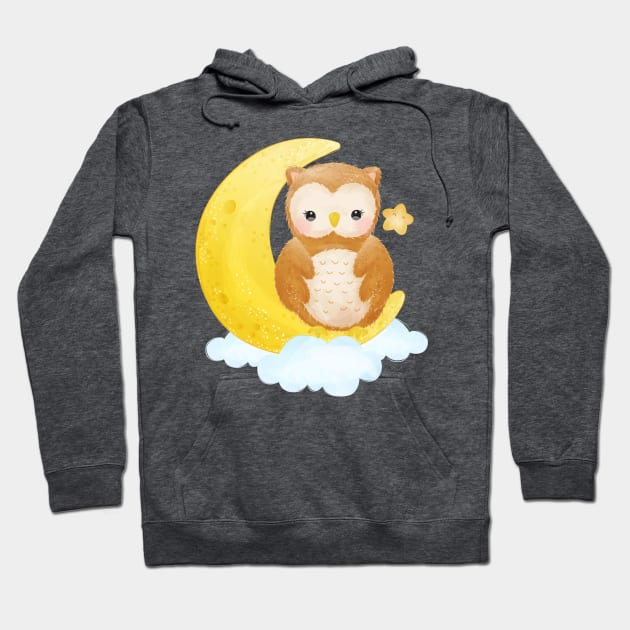 owl Hoodie by O2Graphic